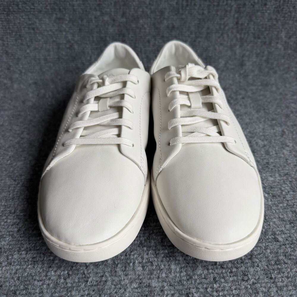 OluKai Pehuea Li Ili Womens 10 White Leather Low Top Sneakers Beach Shoes 20433 - Picture 5 of 12